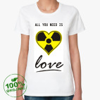 Женская футболка органик