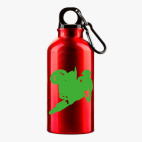 Металлическая бутылка 400 мл UV-DTF