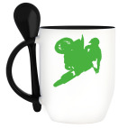 Кружка с ложкой