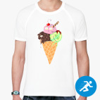 Мужская спортивная футболка