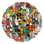 Смешной коллаж — коты и кошки