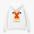 Толстовка худи оверсайз