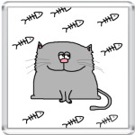   Довольный кот