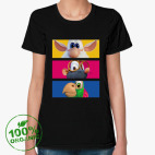 Женская футболка органик