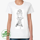 Женская футболка органик