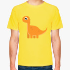 Классическая футболка Динозаврик