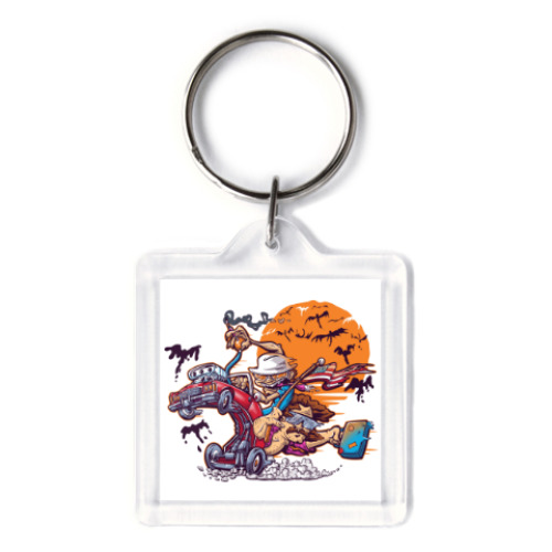 Брелок с принтом Страх и ненависть в Лас-Вегасе