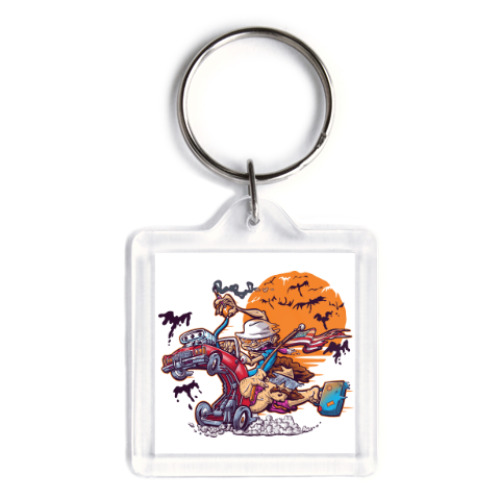 Брелок с принтом Страх и ненависть в Лас-Вегасе