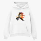 Толстовка худи оверсайз