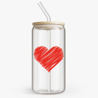 Банка с бамбуковой крышкой