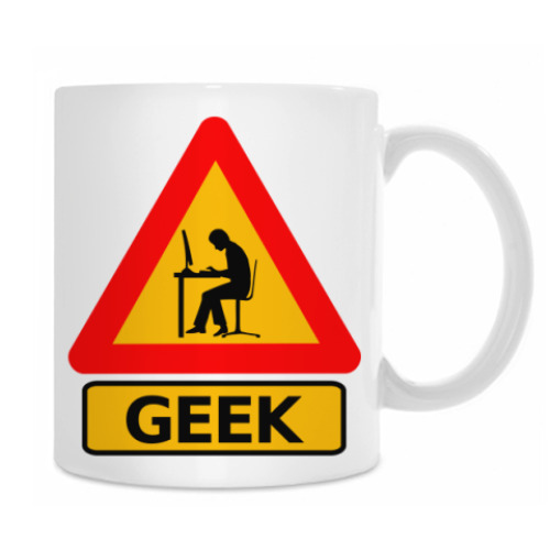 Кружка с принтом GEEK