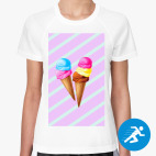 Женская спортивная футболка