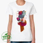 Женская футболка органик