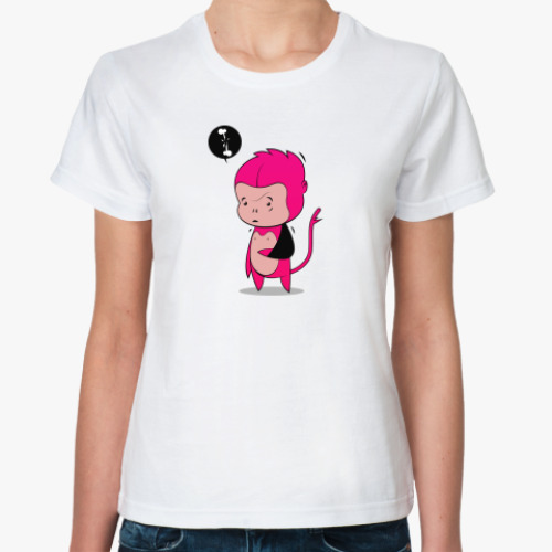 Классическая футболка с принтом Karate