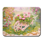 Тележка с цветами