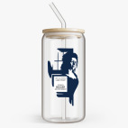 Банка с бамбуковой крышкой