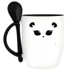 Кружка с ложкой