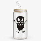 Банка с бамбуковой крышкой