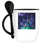 Кружка с ложкой