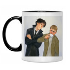 Кружка двухцветная