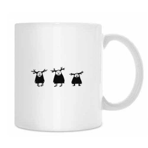 Кружка с принтом Dear Deer