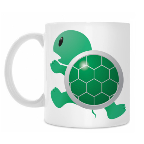 Кружка с принтом Черепаха