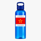 Прозрачная спортивная бутылка