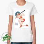 Женская футболка органик