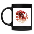 Кружка цветная UV-DTF