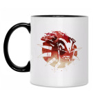 Кружка двухцветная