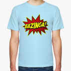 Классическая футболка Bazinga!