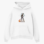 Толстовка худи оверсайз