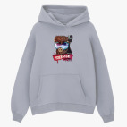 Толстовка худи оверсайз