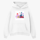 Толстовка худи оверсайз