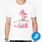 Мужская спортивная футболка