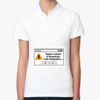 Женская рубашка поло