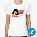 Женская спортивная футболка