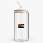 Банка с бамбуковой крышкой