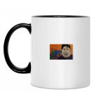 Кружка двухцветная