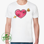 Мужская футболка органик