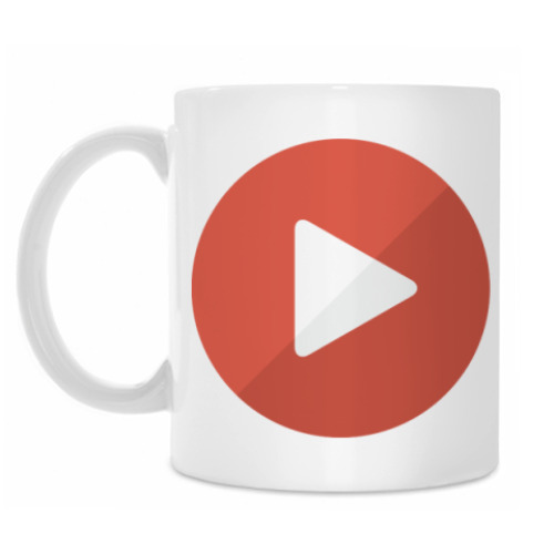 Кружка с принтом PLAY