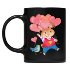 Кружка цветная UV-DTF