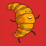 Веселый круассан