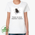 Женская футболка органик