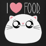 Я люблю еду I love food