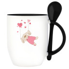 Кружка с ложкой