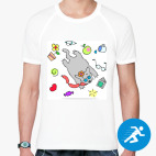 Мужская спортивная футболка