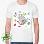 Мужская футболка органик