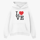 Толстовка худи оверсайз