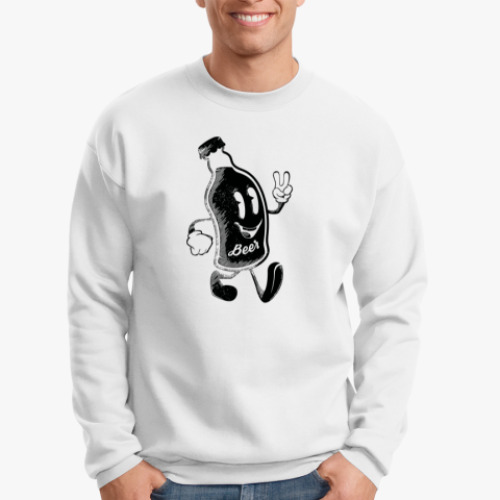 Свитшот с принтом Герой веселья (hero of fun)